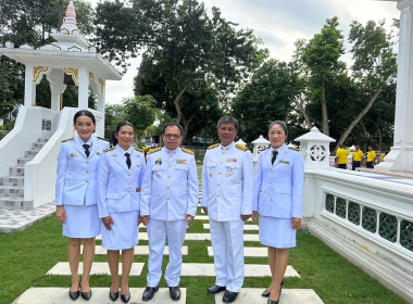 พิธีสวดพระพุทธมนต์และพิธีทำบุญตักบาตร ถวายพระราชกุศล ... พารามิเตอร์รูปภาพ 3