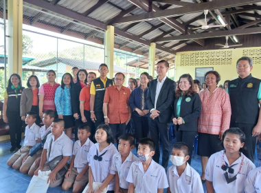 พิธีเปิดการอบรมหลักสูตรการอบรมเชิงปฏิบัติการเพื่อเสริมสร้างความรู้และพัฒนาทักษะในการทําการเกษตร ภายใต้ โครงการขยายผลเกษตรเพื่ออาหารกลางวัน ตามแนวพระราชดําริ ... พารามิเตอร์รูปภาพ 5