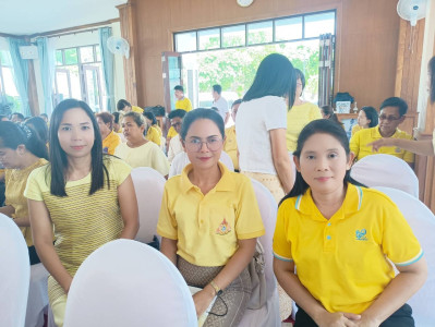 พิธีเจริญพระพุทธมนต์เฉลิมพระเกียรติถวายพระพรชัยมงคล พารามิเตอร์รูปภาพ 1