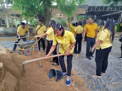 เข้าร่วมกิจกรรมโครงการสหกรณ์และกลุ่มเกษตรกรอาสาทำความดีด้วยหัวใจ เฉลิมพระเกียรติพระบาทสมเด็จพระเจ้าอยู่หัว เนื่องในโอกาสมหามงคลเฉลิมชนมพรรษา 6 รอบ 28 กรกฎาคม 2567 ... พารามิเตอร์รูปภาพ 1