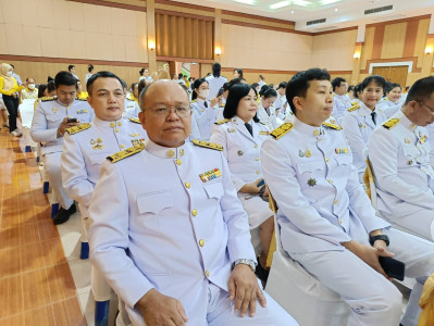 พิธีเจริญพระพุทธมนต์และพิธีทำบุญตักบาตรถวายพระราชกุศล พารามิเตอร์รูปภาพ 1