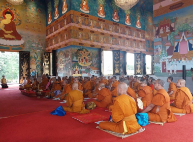 พิธีเจริญพระพุทธมนต์วันคหายุสมธัมม์ถวายเป็นพระราชกุศลแด่ ... พารามิเตอร์รูปภาพ 6