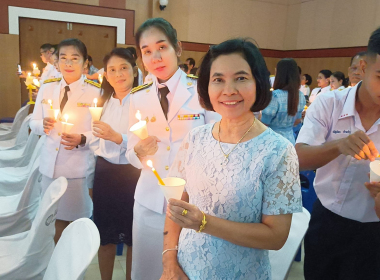 พิธีถวายเครื่องราชสักการะ และวางพานพุ่มและพิธีจุดเทียน ... พารามิเตอร์รูปภาพ 3