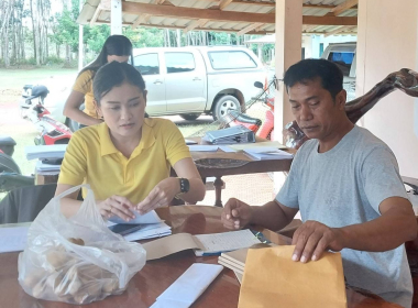 เจ้าหน้าที่สหกรณ์จังหวัดตรังตรวจเยี่ยมและส่งเสริมสหกรณ์กองทุนสวนยางบ้านไร่ควน ... พารามิเตอร์รูปภาพ 1