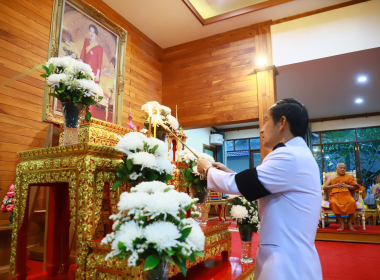 พิธีบำเพ็ญกุศลสวดพระอภิธรรม อุทิศถวายพระราชกุศลแด่ ... พารามิเตอร์รูปภาพ 9