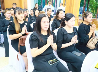 พิธีบำเพ็ญกุศลสวดพระอภิธรรม อุทิศถวายพระราชกุศลแด่ ... พารามิเตอร์รูปภาพ 21