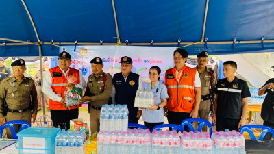 ลงพื้นที่ร่วมตรวจเยี่ยมจุดตรวจบูรณาการร่วมป้องกันและลดอุบัติเหตุทางถนนและทางน้ำช่วงเทศกาลปีใหม่ พ.ศ. 2569 จังหวัดตรัง ... พารามิเตอร์รูปภาพ 1