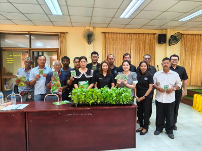 อบรมให้ความรู้โครงการส่งเสริมและพัฒนาอาชีพเพื่อแก้ไขปัญหาที่ดินทำกินของเกษตรกร หลักสูตร “การส่งเสริมพัฒนาอาชีพและการตลาดที่เหมาะสมกับพื้นที่ ”ประจำปีงบประมาณ พ.ศ. 2569 แก่เกษตรกรในพื้นที่ คทช. ป่าสงวนแห่งชาติ ป่าควนบ้าหวี ... พารามิเตอร์รูปภาพ 1