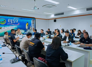 งานแถลงข่าวผลการดำเนินงานในเรื่องต่างๆ ของจังหวัดตรัง พารามิเตอร์รูปภาพ 10