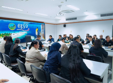 งานแถลงข่าวผลการดำเนินงานในเรื่องต่างๆ ของจังหวัดตรัง พารามิเตอร์รูปภาพ 11