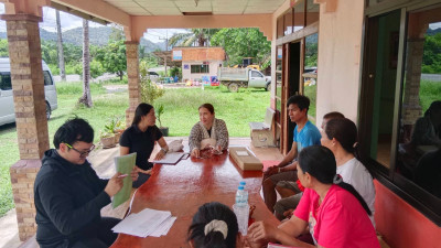 ลงพื้นที่สำรวจข้อมูล พื้นที่ชุมชนบ้านทุ่งปาหนัน ม.2 ต.ลิพัง ... พารามิเตอร์รูปภาพ 1