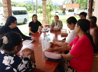 ลงพื้นที่สำรวจข้อมูล พื้นที่ชุมชนบ้านทุ่งปาหนัน ม.2 ต.ลิพัง ... พารามิเตอร์รูปภาพ 4