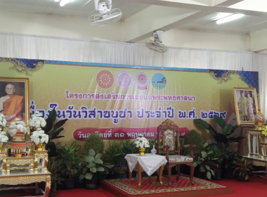เข้าร่วมพิธีเจริญพระพุทธมนต์ เจริญจิตตภาวนาถวายพระพรชัยมงคล ... พารามิเตอร์รูปภาพ 1