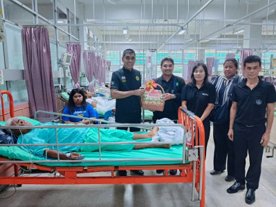 เข้าเยี่ยมให้กำลังใจบิดาข้าราชการในสังกัดณ โรงพยาบาลตรัง ... พารามิเตอร์รูปภาพ 1
