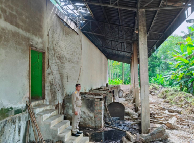 ลงพื้นที่ติดตามสถานการณ์หลังเกิดเหตุอัคคีภัย ณ ... พารามิเตอร์รูปภาพ 8