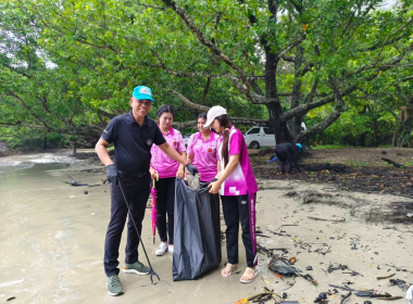 กิจกรรมโครงการอาสาเก็บขยะบริเวณหาดวิวาห์ใต้สมุทร พารามิเตอร์รูปภาพ 8