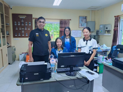 ลงพื้นที่ตรวจเยี่ยมการดำเนินงานและให้กำลังใจแก่เจ้าหน้าที่และบุคคลากร ณ สหกรณ์กองทุนสวนยางบ้านคลองโตนพัฒนา จำกัด ... พารามิเตอร์รูปภาพ 1